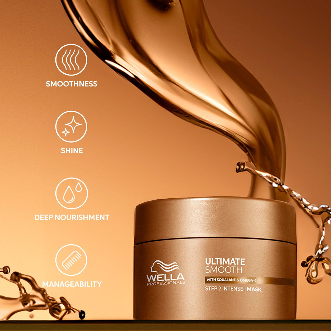 Wella Professional Ultimate Smooth Step 2 Intense Mask 500ml