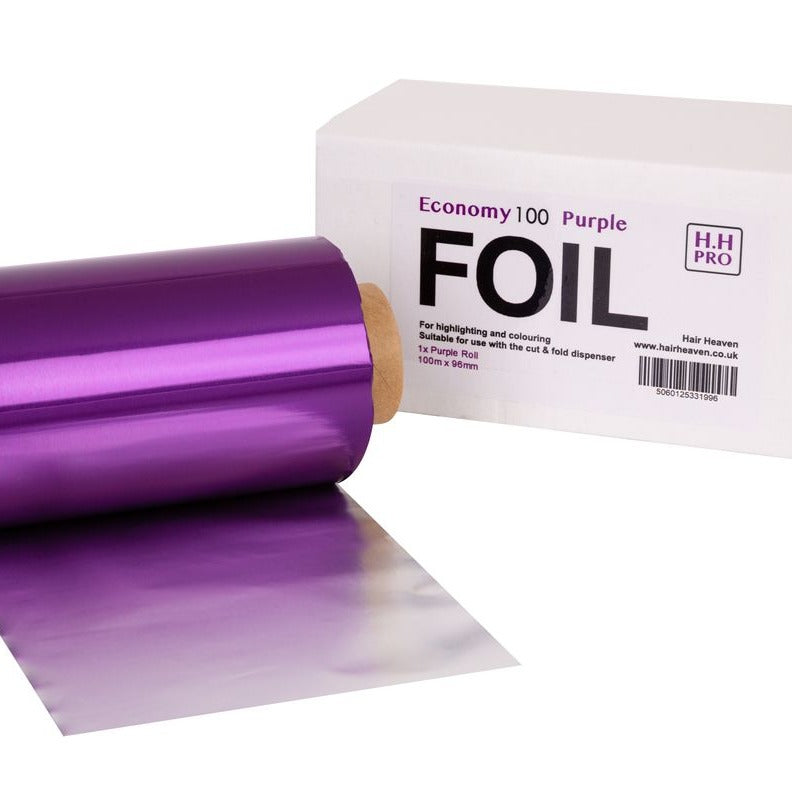 H.H Pro Economy Purple Hair Foil Roll