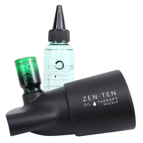 ZenTen Argan Oil Therapy Hair Dryer Universal Nozzle & 100ml Refill Argan Oil