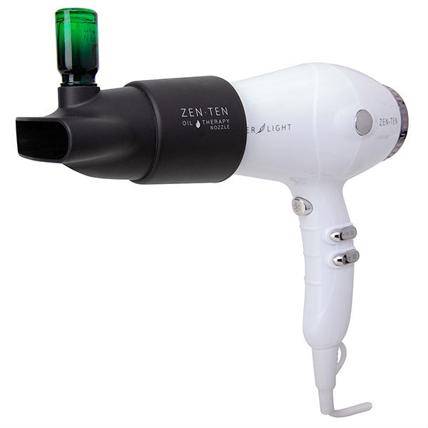ZenTen Argan Oil Therapy Hair Dryer Universal Nozzle & 100ml Refill Argan Oil
