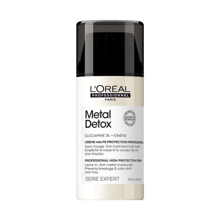 L'Oreal Serie Expert Metal Detox Leave-In Hair Cream 100ml
