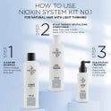 Nioxin Kit System 1 for Natural Hair with Light Thinning