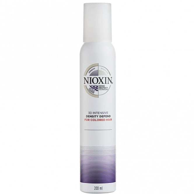NIOXIN Intensive Density Defend Lightweight Strengthening Foam for Colour Treated Hair 200ml
