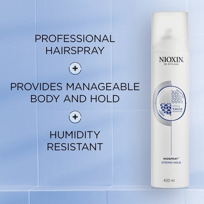 NIOXIN 3D Styling Pro Thick Niospray Strong Hold 400ml