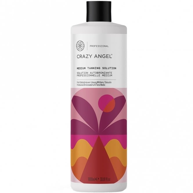 Crazy Angel Professional Medium Tanning Solution 1000ml