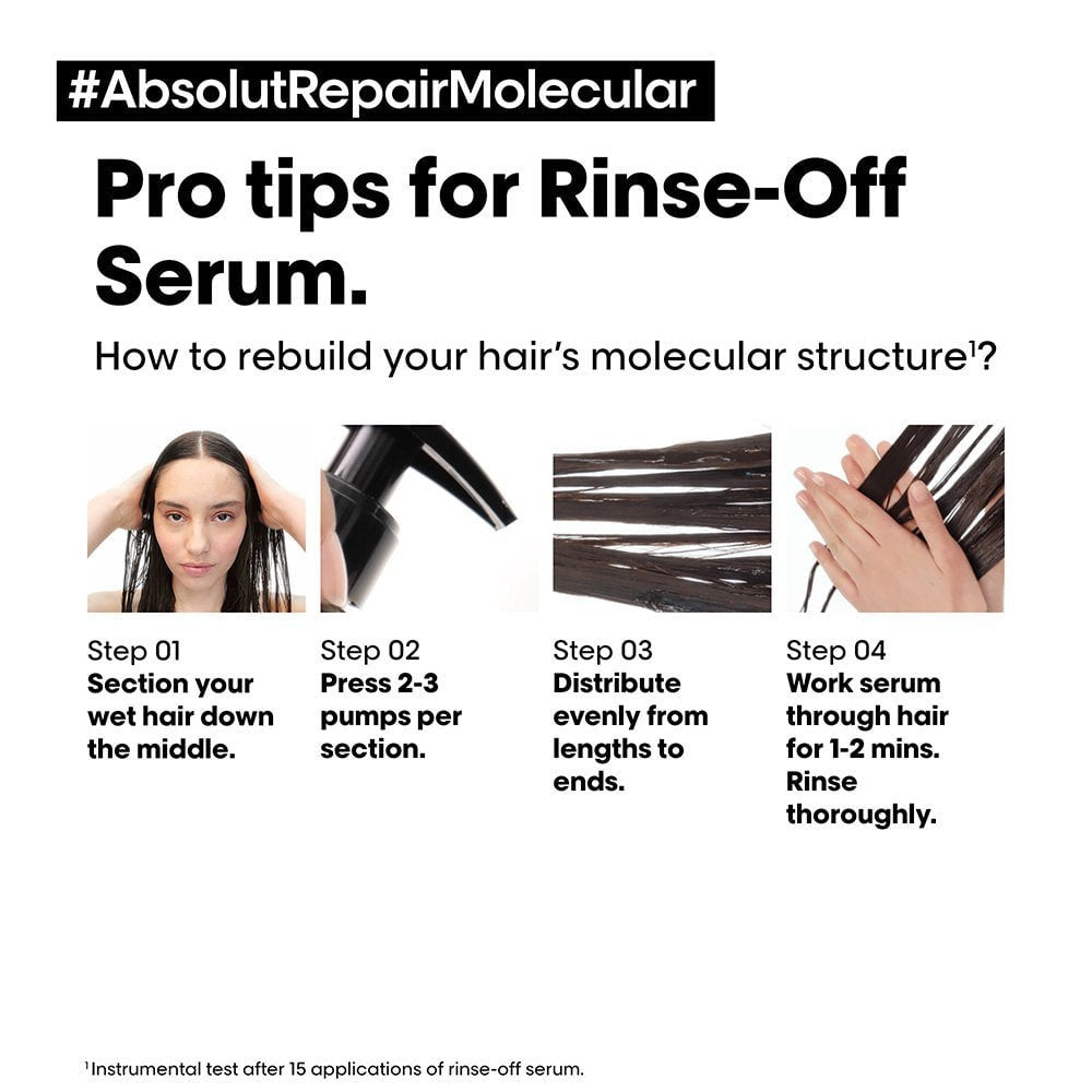 L'Oreal Serie Expert Absolut Repair Molecular Rinse-Off Serum 250ml