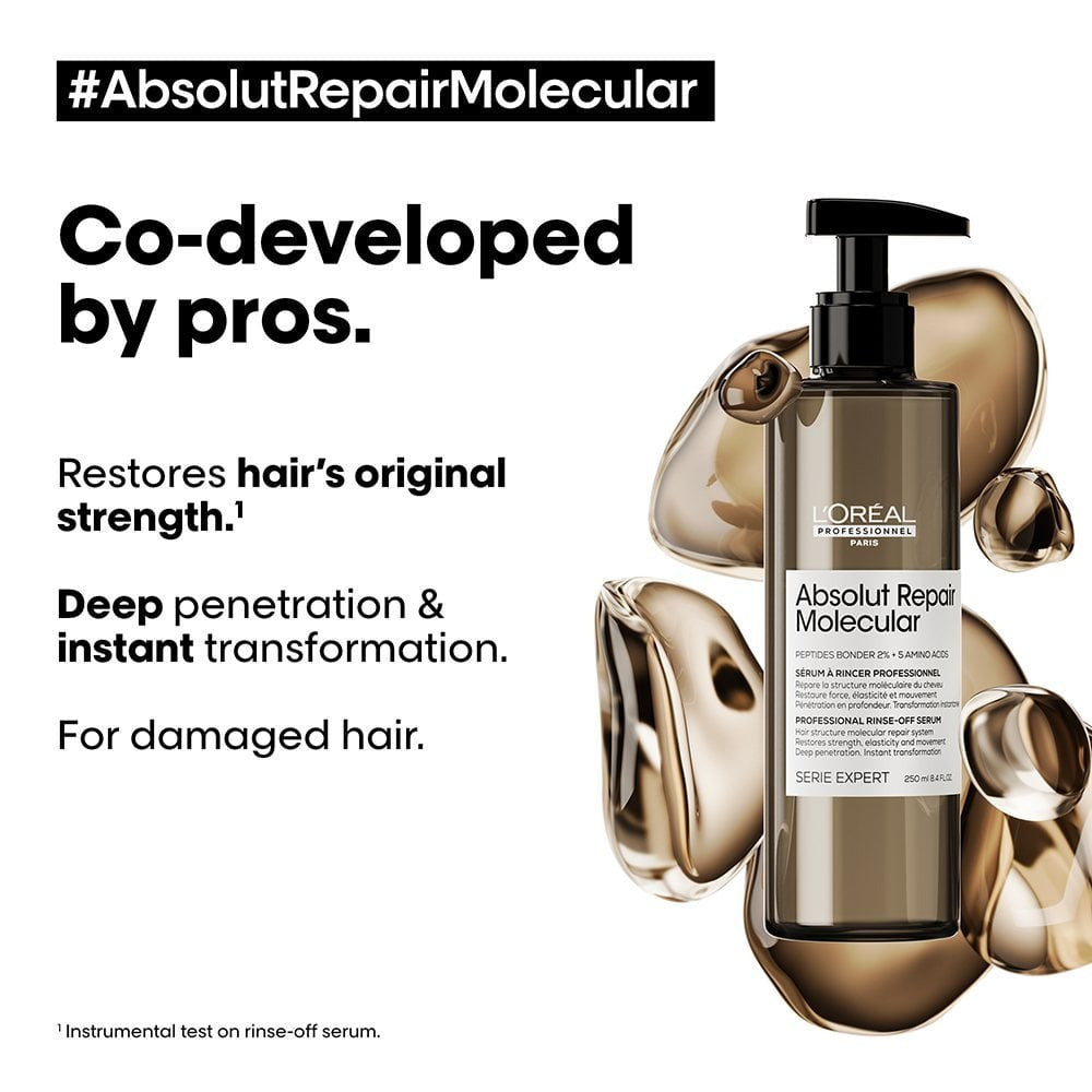 L'Oreal Serie Expert Absolut Repair Molecular Rinse-Off Serum 250ml