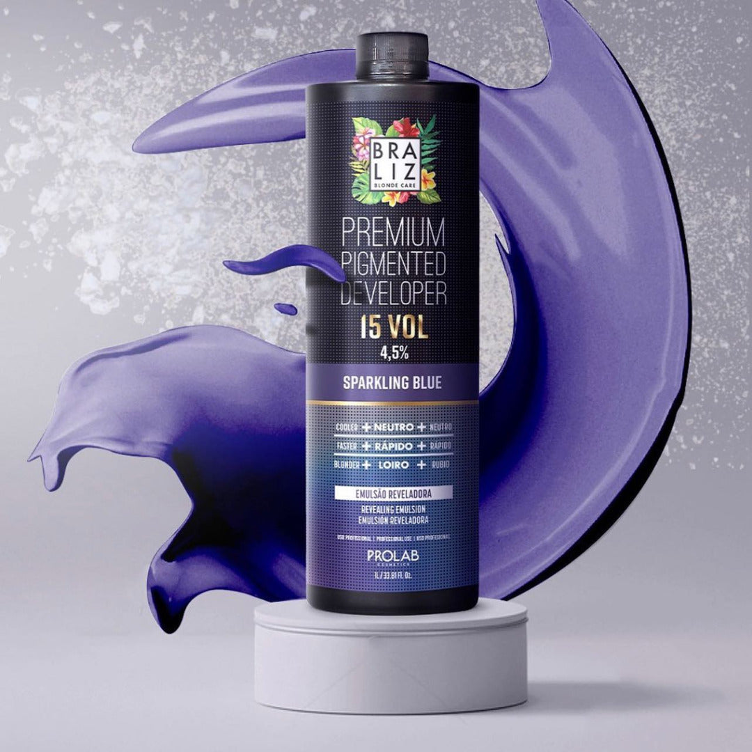 Braliz Blonde Care Blue Developer 15 Vol 1L