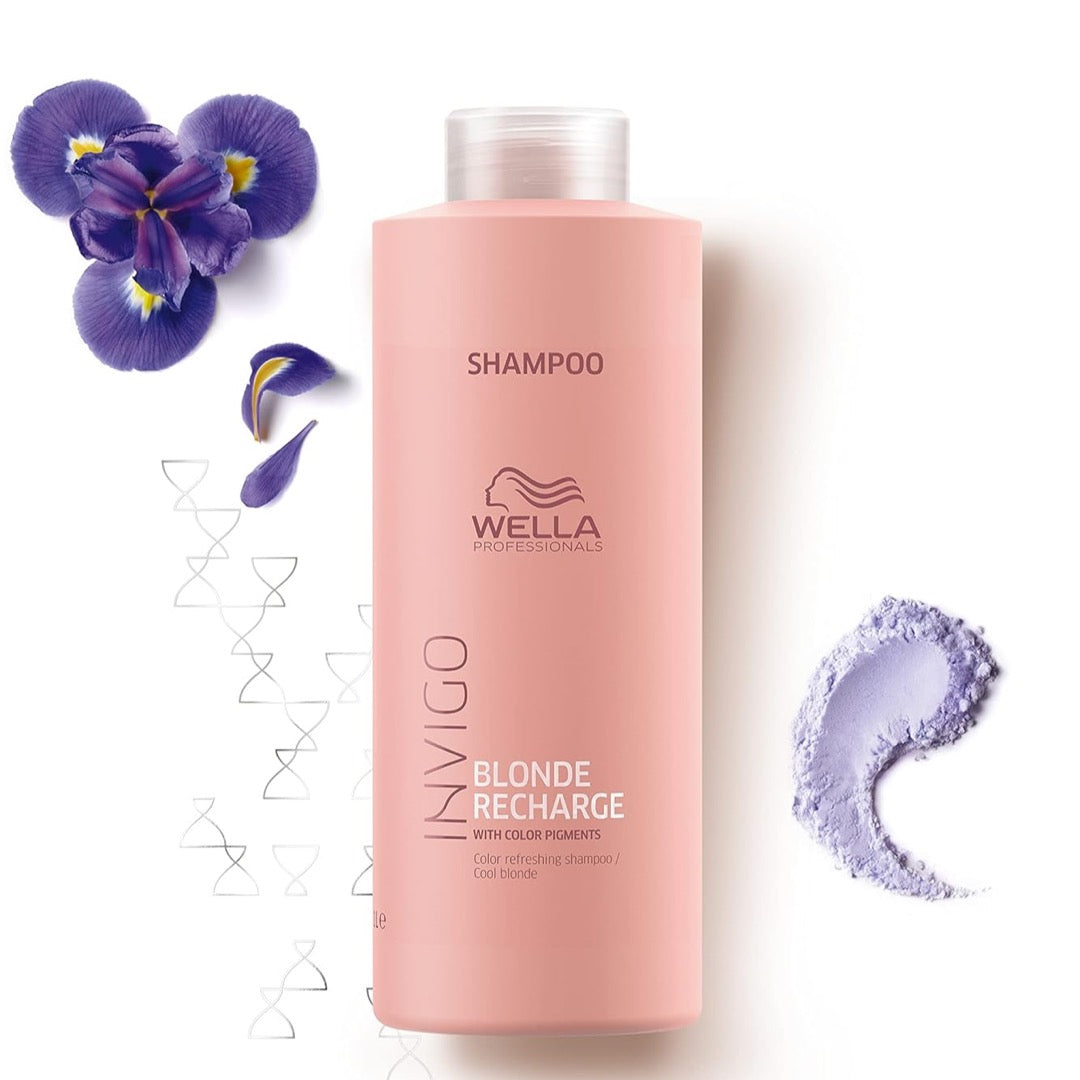 Wella INVIGO Blonde Recharge Shampoo 1000ml