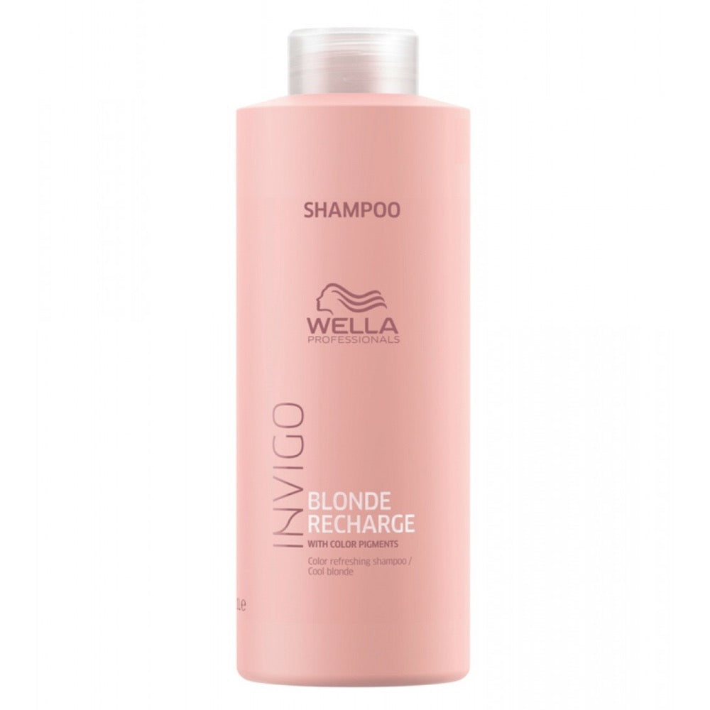 Wella INVIGO Blonde Recharge Shampoo 1000ml