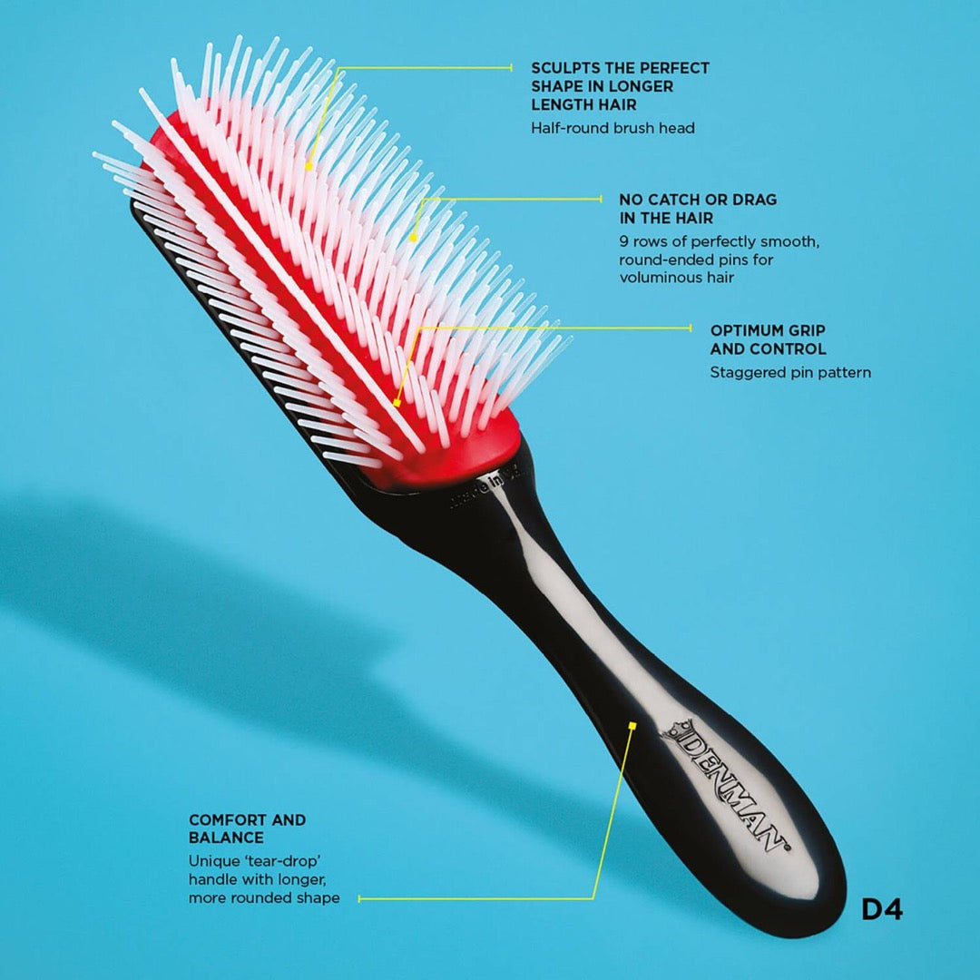Denman D4 Large Styling Brush 9 Row
