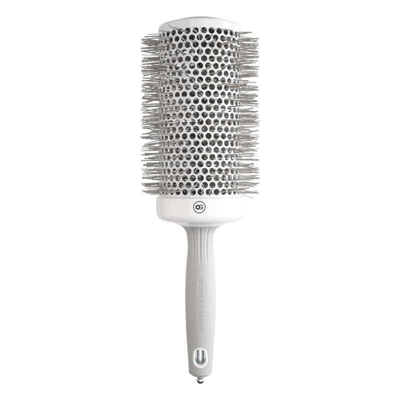Olivia Garden-Expert-Blowout Speed-Wavy Bristles-White & Grey