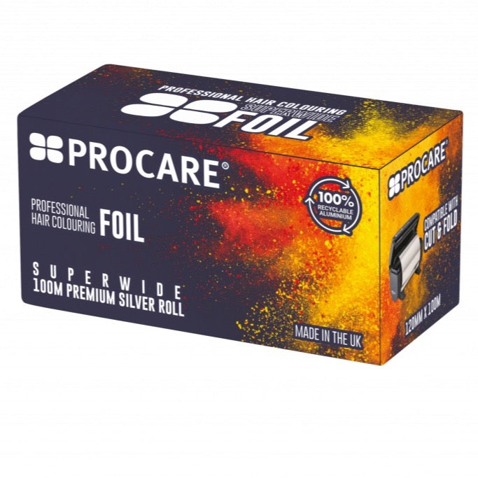Procare Premium Superwide Hair Foil 120mm X 100m
