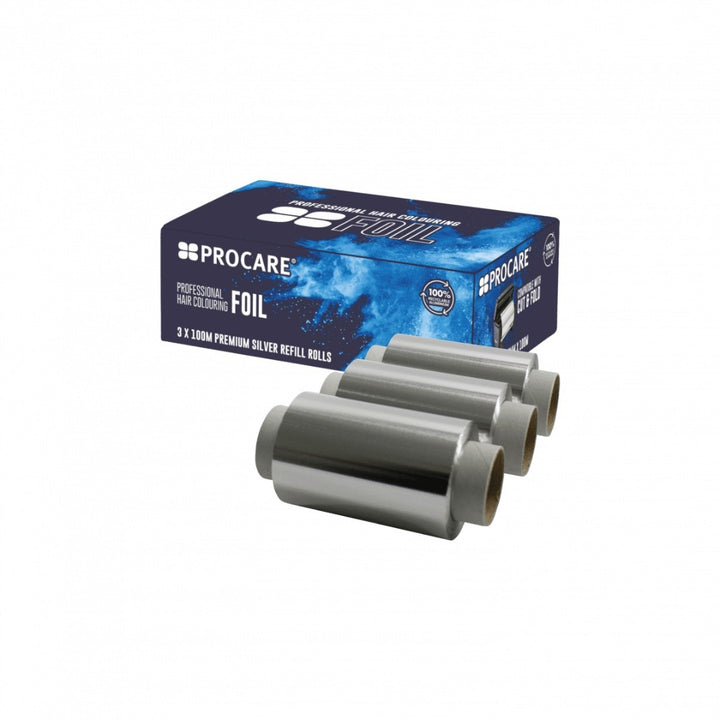 Procare Premium Silver Refill 3 Rolls Foil 100mm x 100m