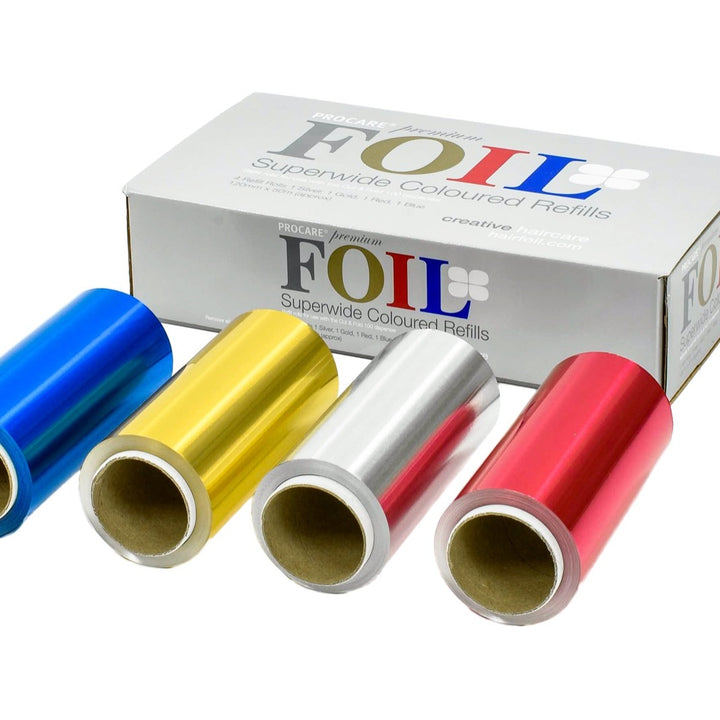 Procare Premium Hair Tint Foil Superwide coloured refills