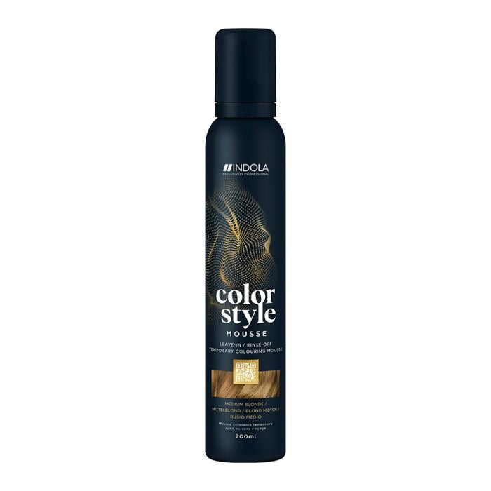 Indola Coloured Mousse -Medium Blonde 200ml