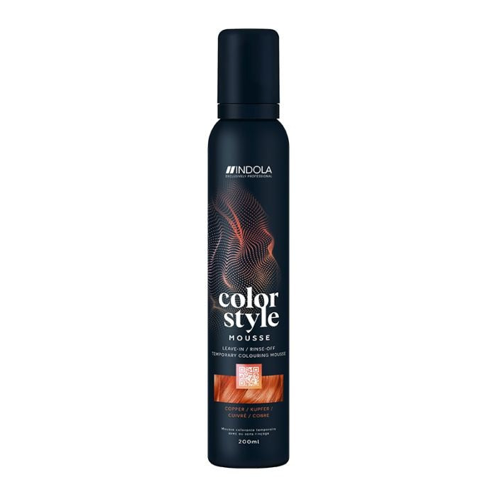Indola Coloured Mousse - Copper 200ml