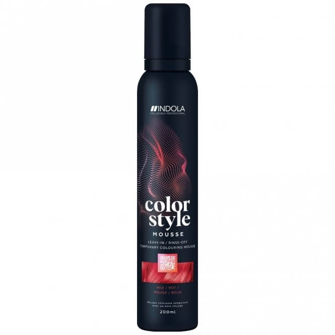 Indola Coloured Mousse - Red 200ml