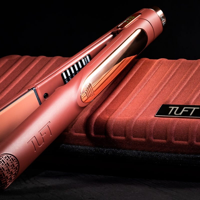TUFT 2'' 6609 Diamond Plus Professional Hair Iron Maroon
