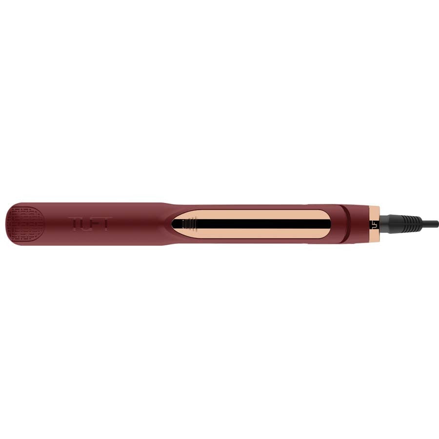 TUFT 1'' 6608 Diamond Plus Professional Hair Iron Maroon