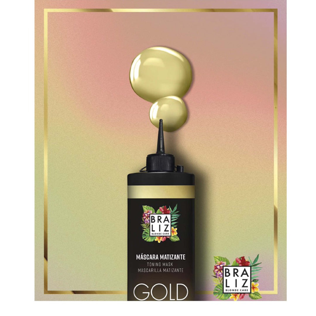 Braliz Blonde Care Mask Gold 500ml