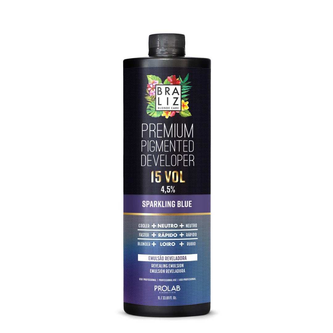 Braliz Blonde Care Blue Developer 15 Vol 1L