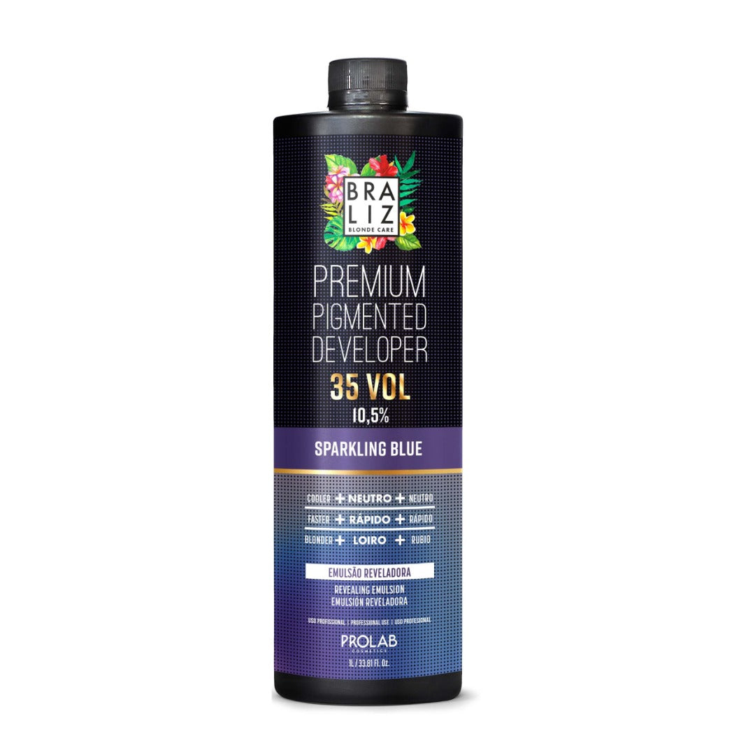 Braliz Blonde Care Blue Developer 35 Vol 1L