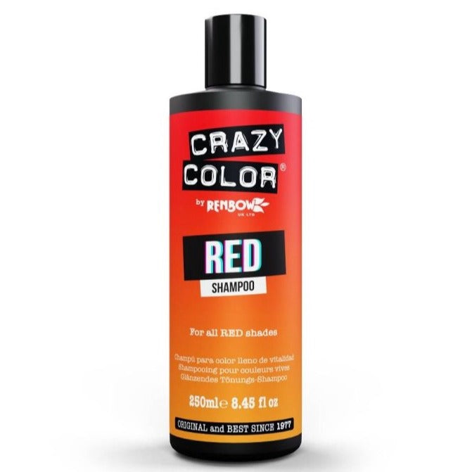 Crazy Color Colour Protect Shampoo - Red 250ml