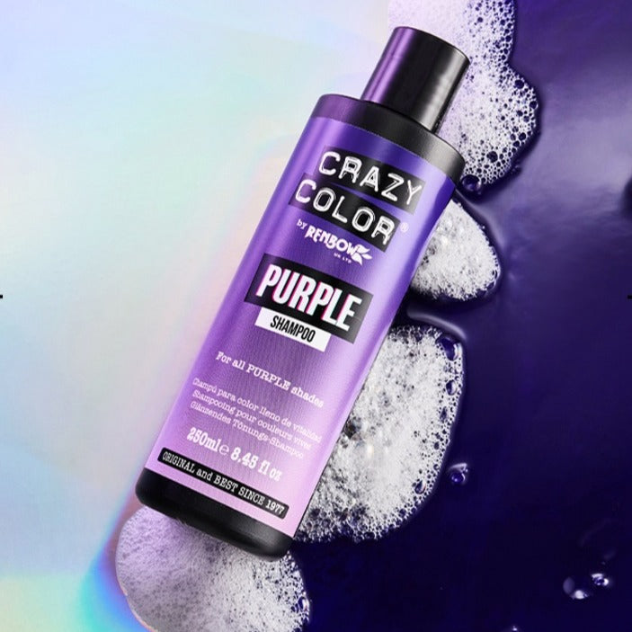 Crazy Color Colour Protect Shampoo - Purple 250ml
