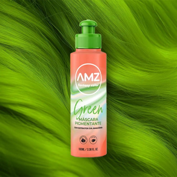 AMZ Fantasy Rainbow Hair Colour Vegan Formulation Vibrant Colour