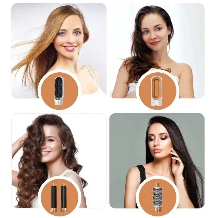 Zenten 5 in 1 Multi Airstyler Dryer Curl & Wrap