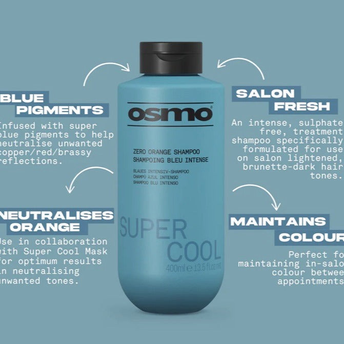 Osmo Super Cool Zero Orange Shampoo 400ml