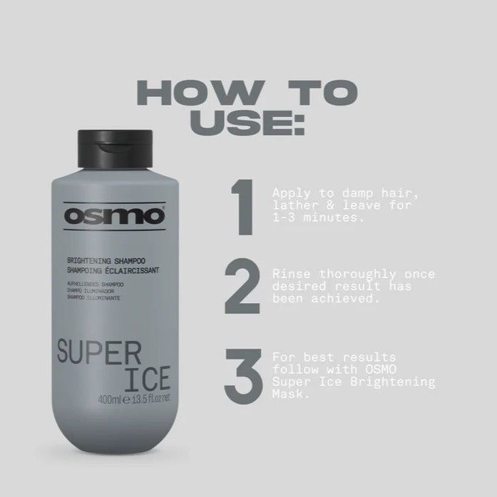 Osmo Super Ice Brightening Toning Shampoo 1000ml