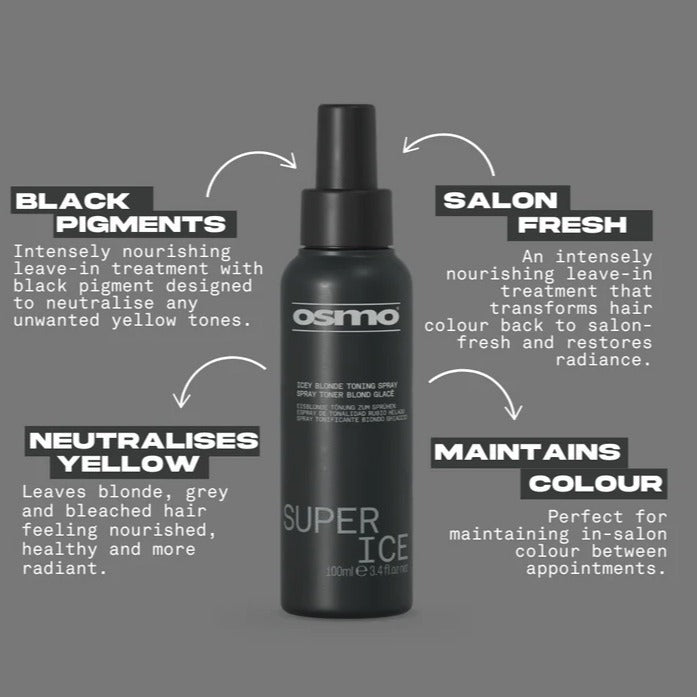 Osmo Super Ice Blonde Toning Spray 100ml