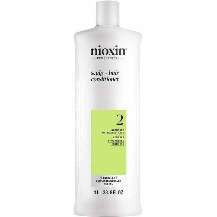 NIOXIN System 2 Conditioner for Natural Hair Progressed Thinning 1000ml