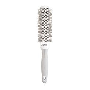 Olivia Garden-Expert-Blowout Speed-Wavy Bristles-White & Grey