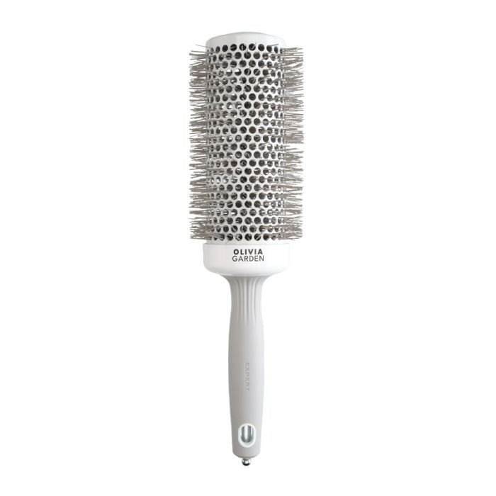 Olivia Garden-Expert-Blowout Speed-Wavy Bristles-White & Grey