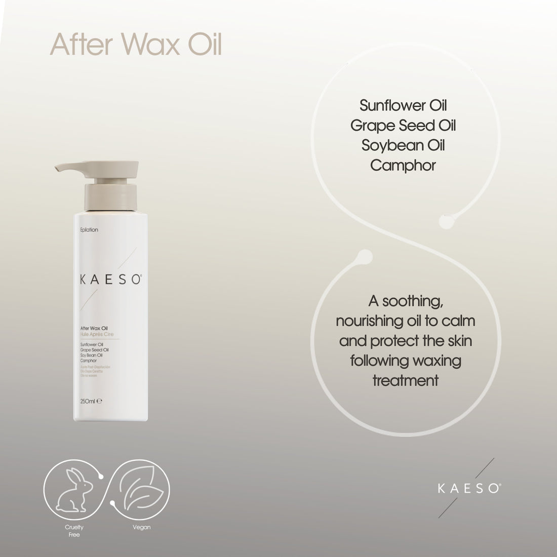 Kaeso Epilate After Wax Oil 250ml