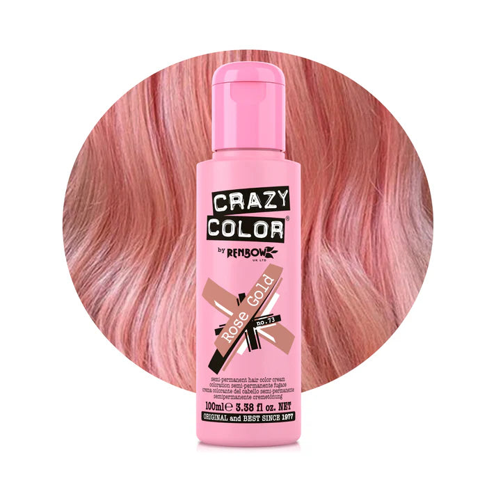 Crazy Color Semi Permanent Hair Colour 100ml - various shades
