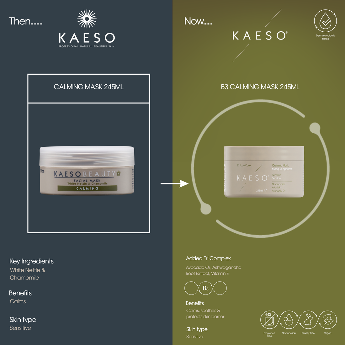 Kaeso Calming Facial Mask 245ml