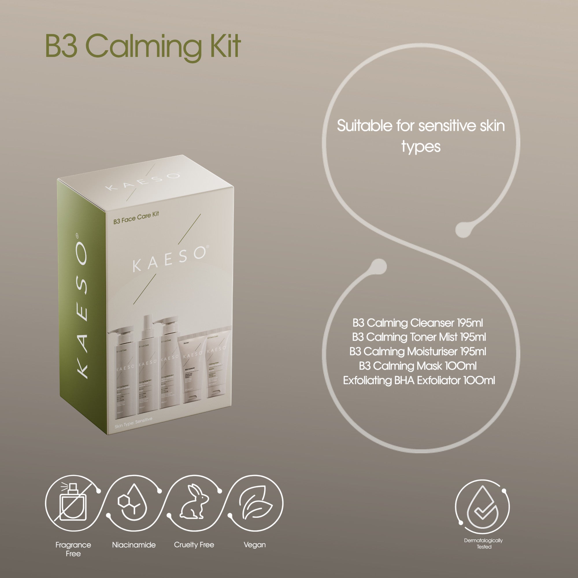 Kaeso B3 Calming Kit