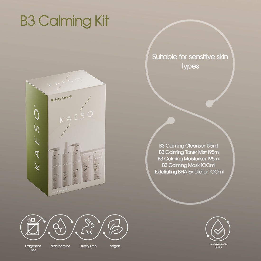 Kaeso B3 Calming Kit