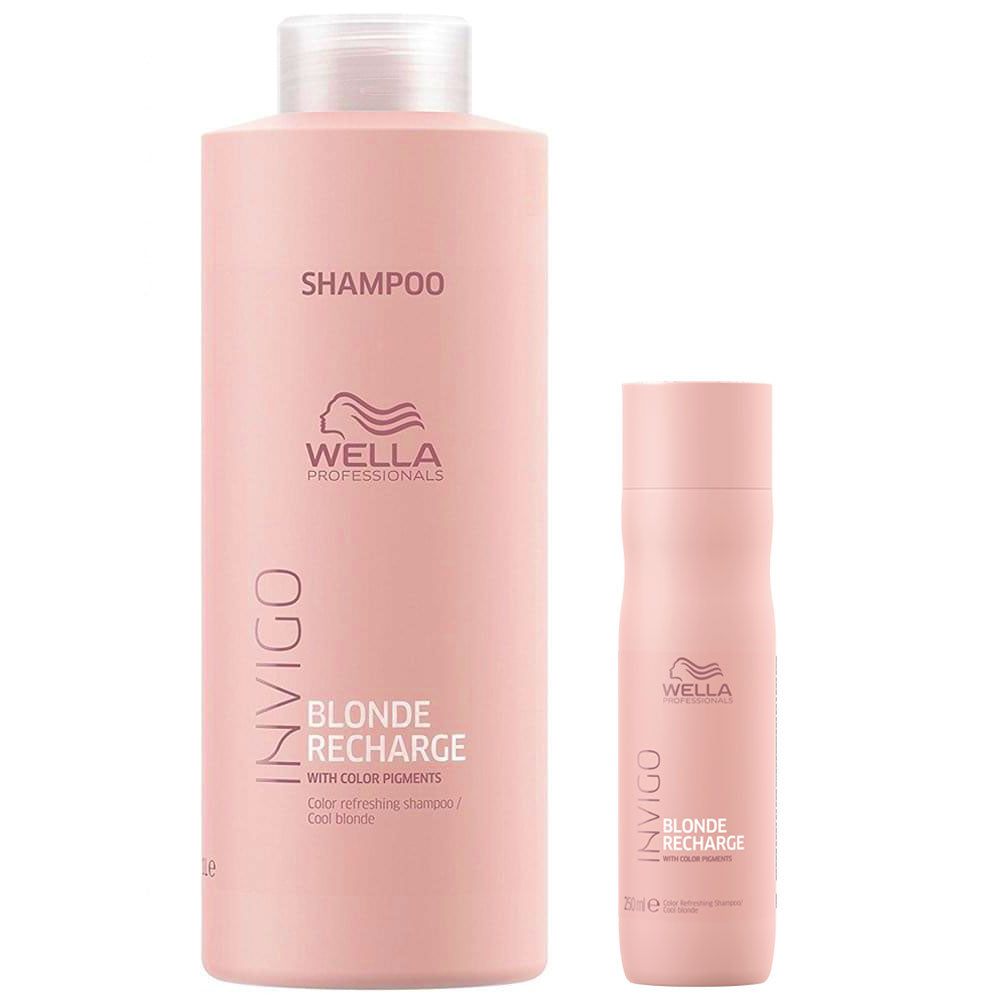 Wella INVIGO Blonde Recharge Shampoo 250ml