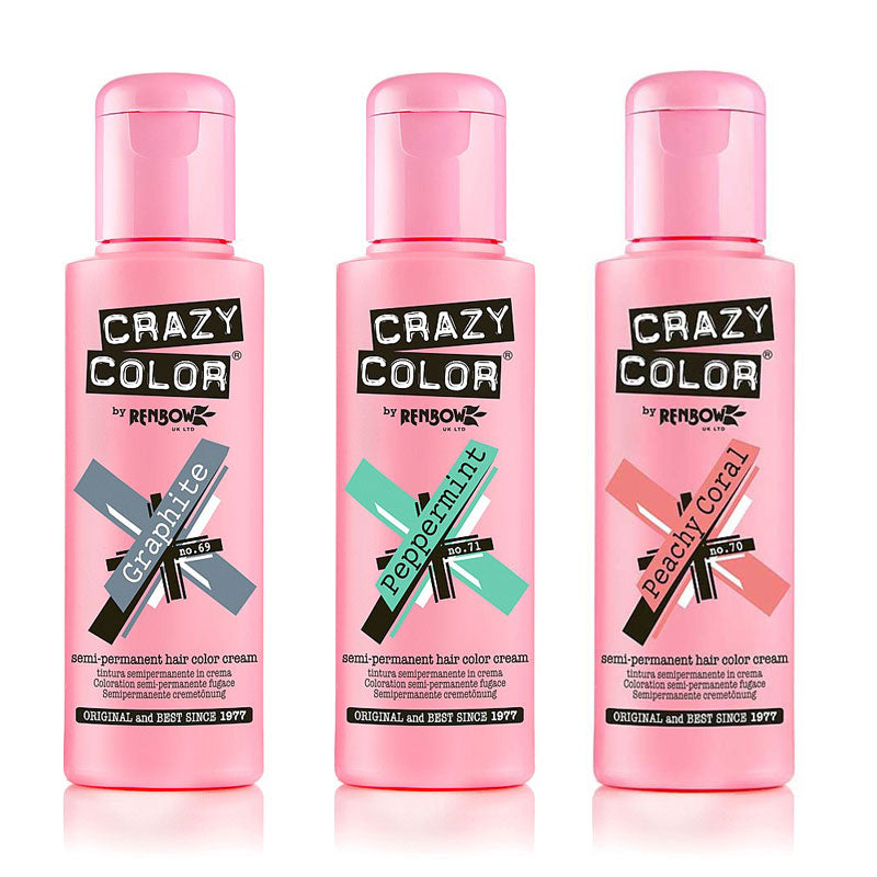 Crazy Color Semi Permanent Hair Color 100ml