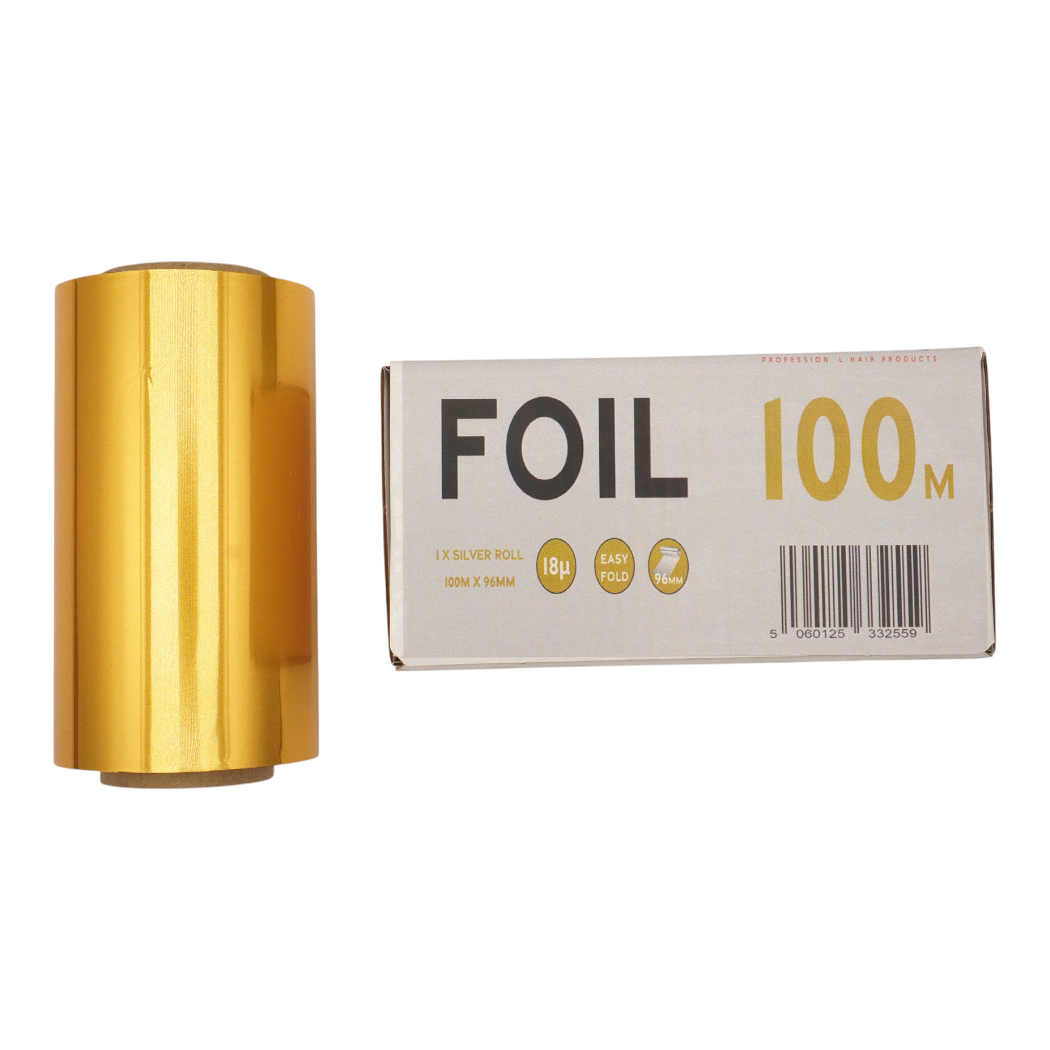 H.H Pro Gold Colour Hair Foil 100m