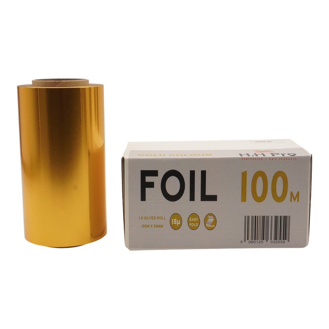 H.H Pro Gold Colour Hair Foil 100m