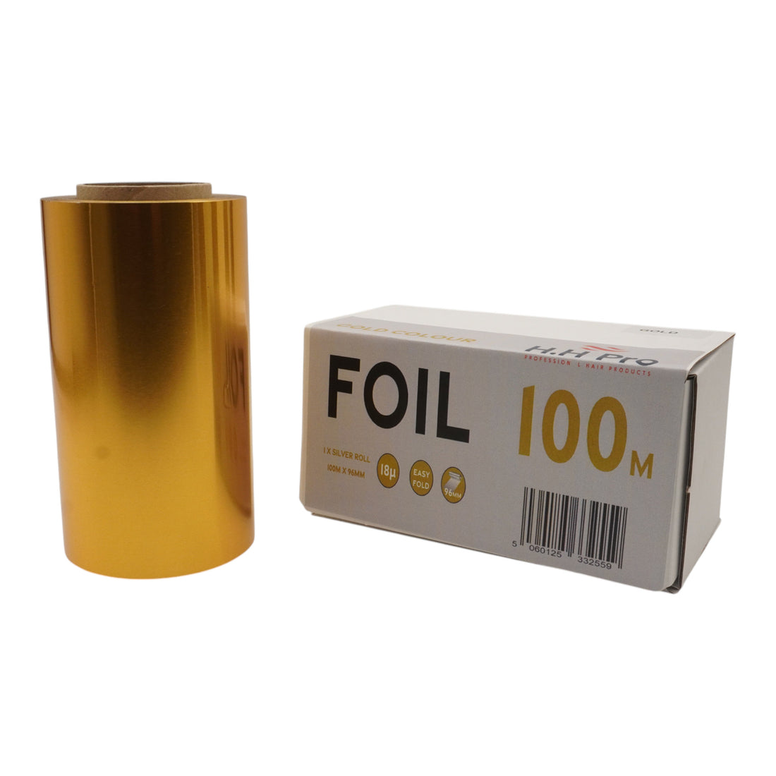 H.H Pro Gold Colour Hair Foil 100m