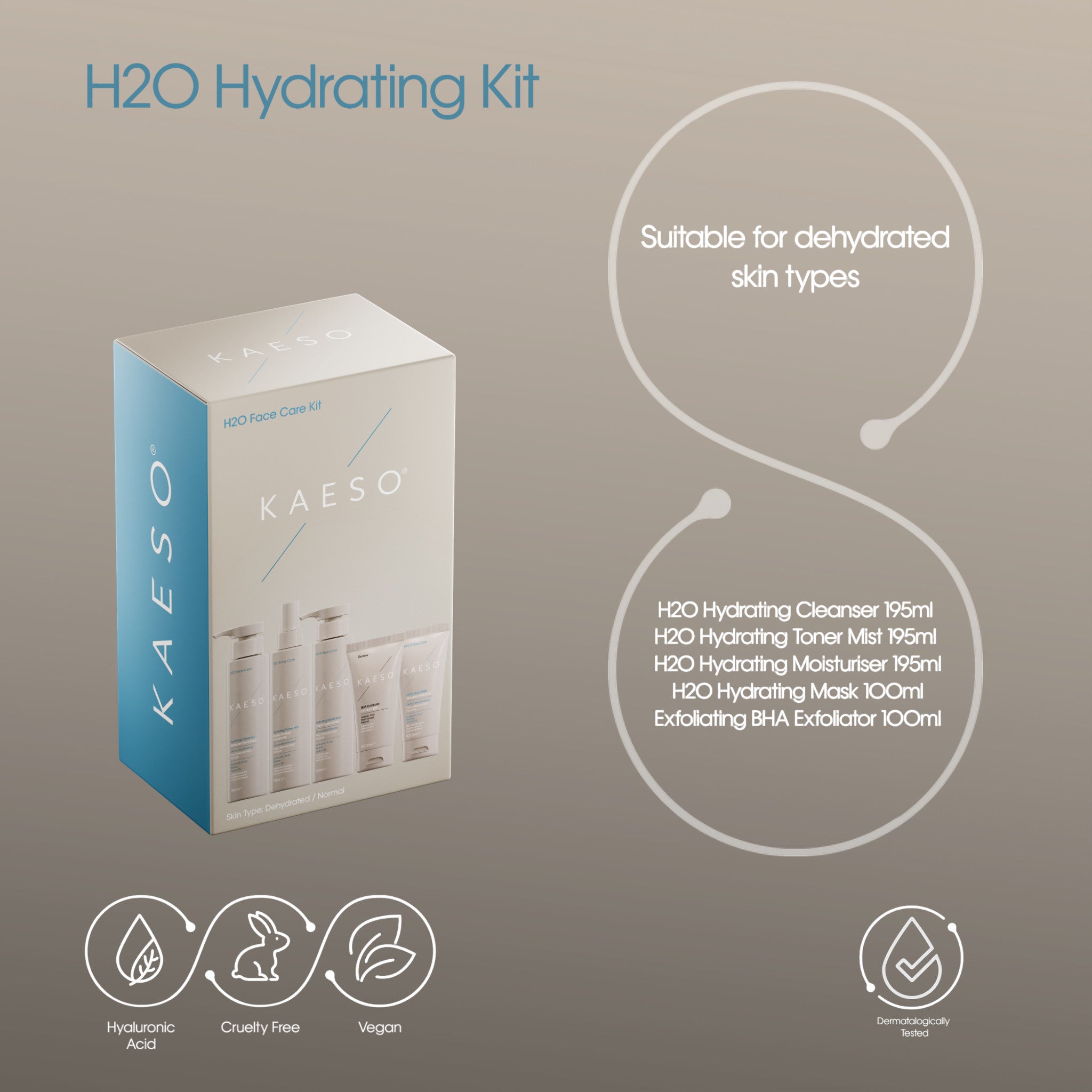 Kaeso H20 Hydrating Kit