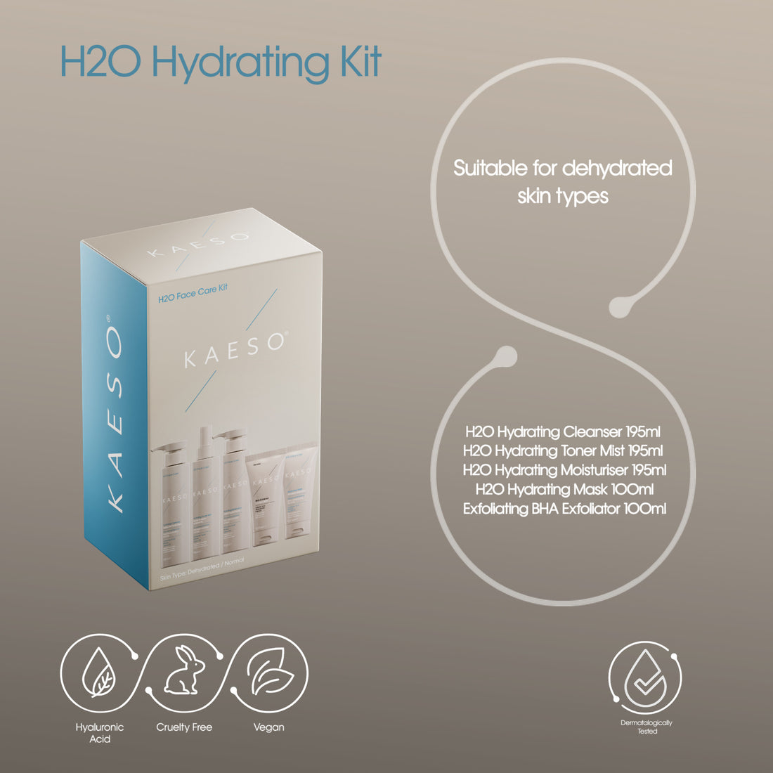 Kaeso H20 Hydrating Kit
