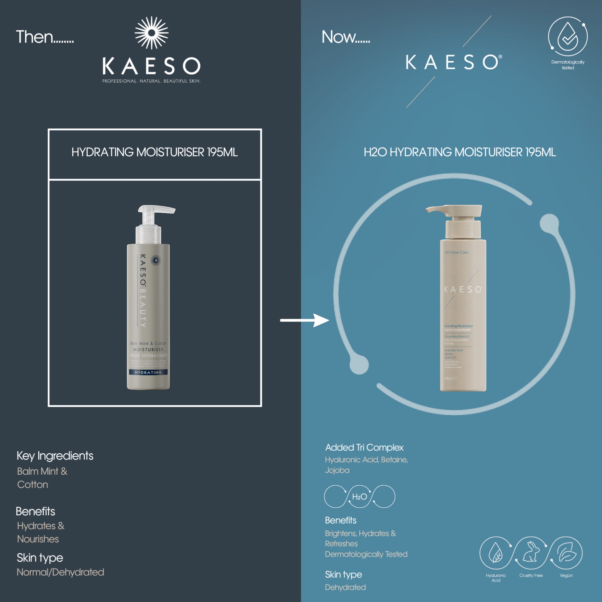Kaeso Hydrating Moisturiser 495ml